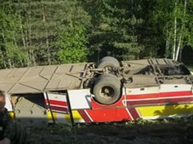 За полгода прикамские водители пассажирских автобусов совершили более 50 ДТП