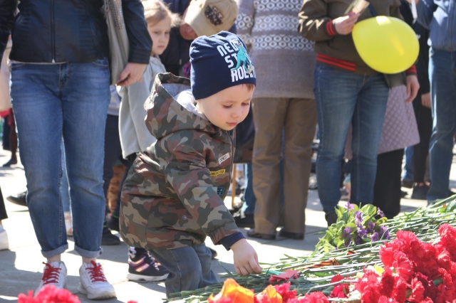 В колоннах «Бессмертного полка» прошли около 10 тыс. березниковцев