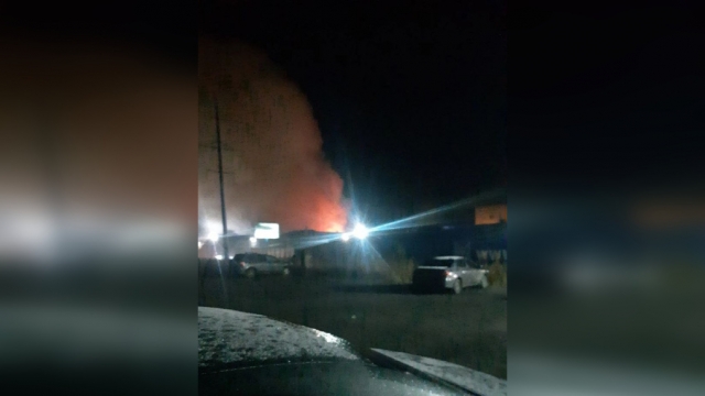 Во время пожара на пермском химпредприятии пострадали два человека